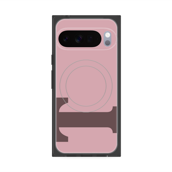 Premium Square Case with Pixelsnap［ Original - initial color - T dusty pink ］