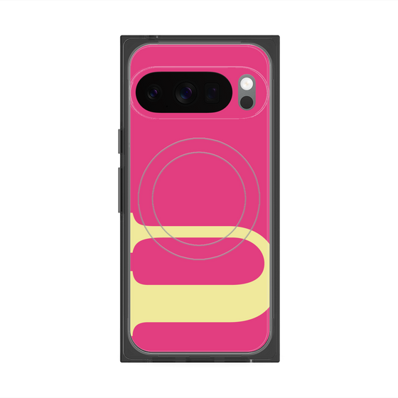 Premium Square Case with Pixelsnap［ Original - initial color - U pink ］