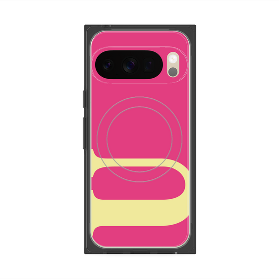 Premium Square Case with Pixelsnap［ Original - initial color - U pink ］