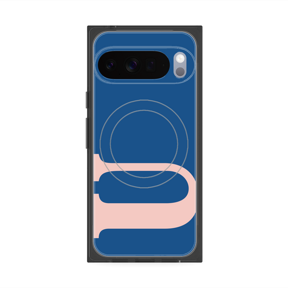 Premium Square Case with Pixelsnap［ Original - initial color - U navy ］