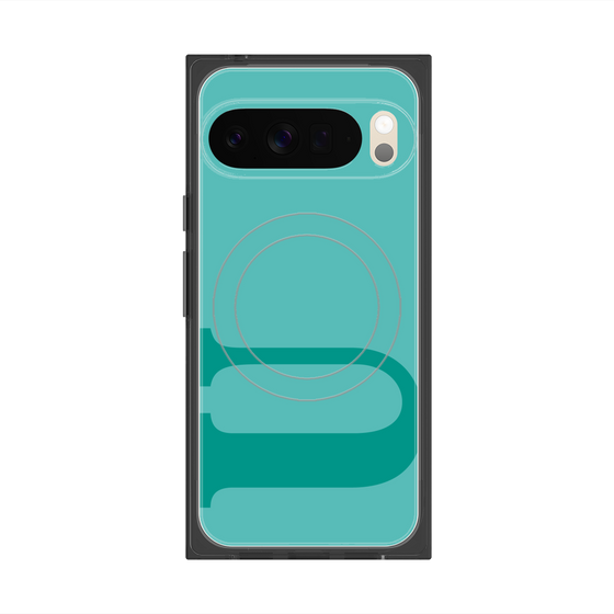 Premium Square Case with Pixelsnap［ Original - initial color - U light green ］