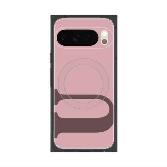 Premium Square Case with Pixelsnap［ Original - initial color - U dusty pink ］