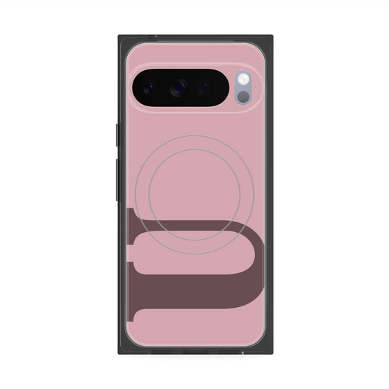 Premium Square Case with Pixelsnap［ Original - initial color - U dusty pink ］