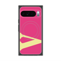 Premium Square Case with Pixelsnap［ Original - initial color - V pink ］