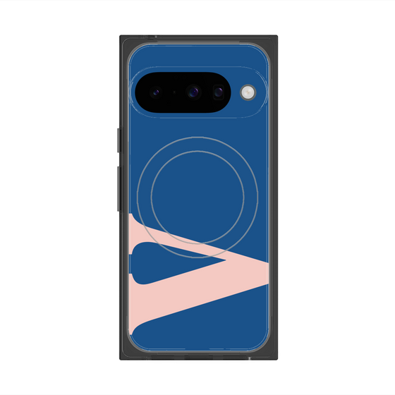 Premium Square Case with Pixelsnap［ Original - initial color - V navy ］