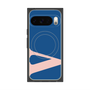 Premium Square Case with Pixelsnap［ Original - initial color - V navy ］
