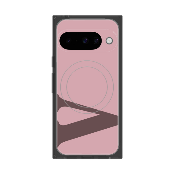 Premium Square Case with Pixelsnap［ Original - initial color - V dusty pink ］