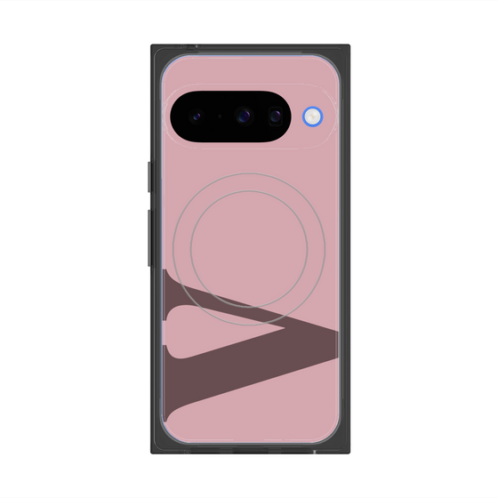 Premium Square Case with Pixelsnap［ Original - initial color - V dusty pink ］