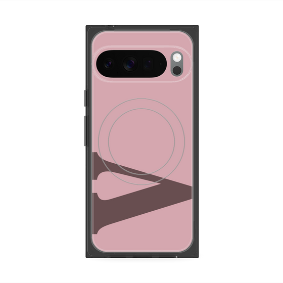 Premium Square Case with Pixelsnap［ Original - initial color - V dusty pink ］