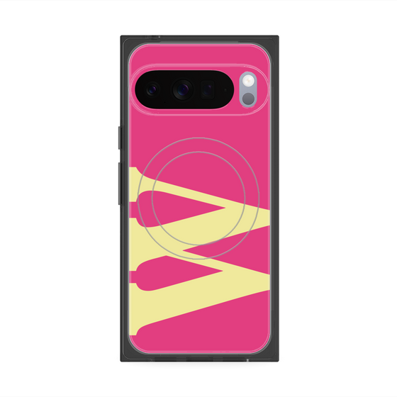 Premium Square Case with Pixelsnap［ Original - initial color - W pink ］