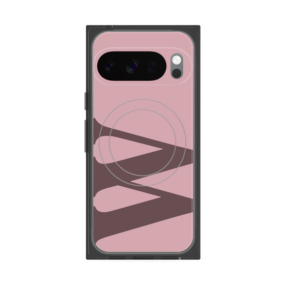 Premium Square Case with Pixelsnap［ Original - initial color - W dusty pink ］