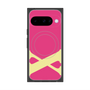Premium Square Case with Pixelsnap［ Original - initial color - X pink ］
