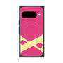 Premium Square Case with Pixelsnap［ Original - initial color - X pink ］