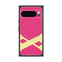 Premium Square Case with Pixelsnap［ Original - initial color - X pink ］