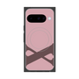 Premium Square Case with Pixelsnap［ Original - initial color - X dusty pink ］