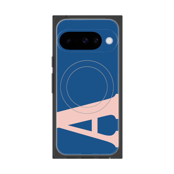 Premium Square Case with Pixelsnap［ Original - initial color - A navy ］