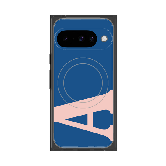 Premium Square Case with Pixelsnap［ Original - initial color - A navy ］