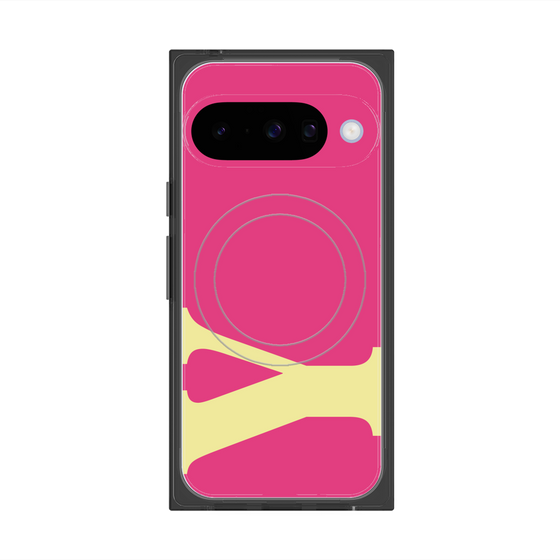 Premium Square Case with Pixelsnap［ Original - initial color - Y pink ］
