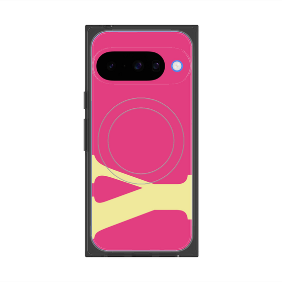 Premium Square Case with Pixelsnap［ Original - initial color - Y pink ］
