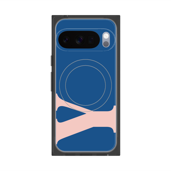 Premium Square Case with Pixelsnap［ Original - initial color - Y navy ］