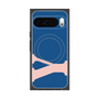 Premium Square Case with Pixelsnap［ Original - initial color - Y navy ］