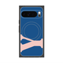 Premium Square Case with Pixelsnap［ Original - initial color - Y navy ］