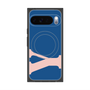 Premium Square Case with Pixelsnap［ Original - initial color - Y navy ］