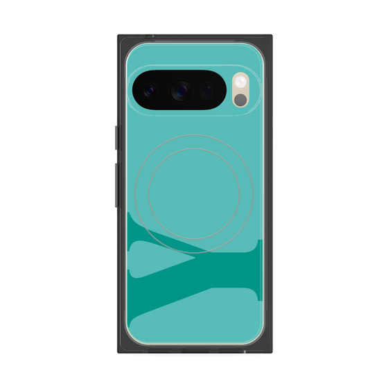 Premium Square Case with Pixelsnap［ Original - initial color - Y light green ］