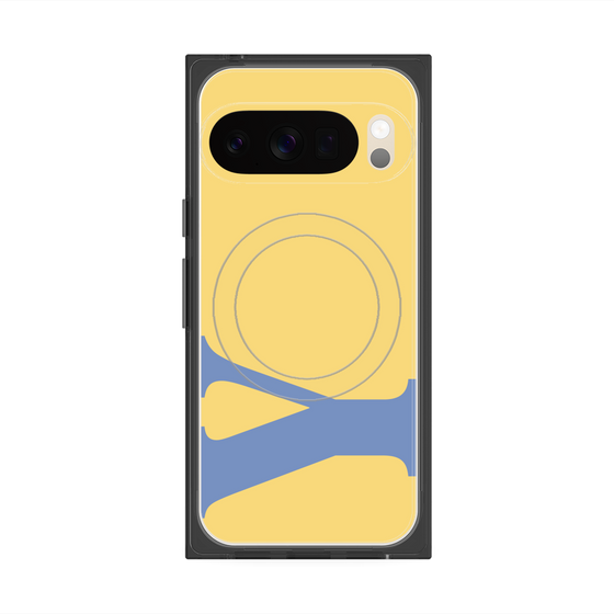 Premium Square Case with Pixelsnap［ Original - initial color - Y yellow ］