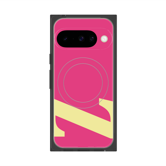 Premium Square Case with Pixelsnap［ Original - initial color - Z pink ］