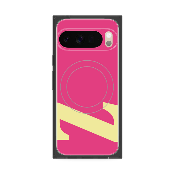 Premium Square Case with Pixelsnap［ Original - initial color - Z pink ］