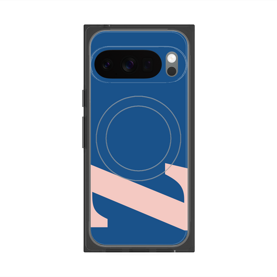 Premium Square Case with Pixelsnap［ Original - initial color - Z navy ］