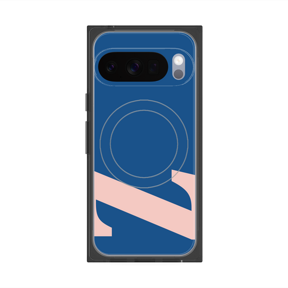 Premium Square Case with Pixelsnap［ Original - initial color - Z navy ］