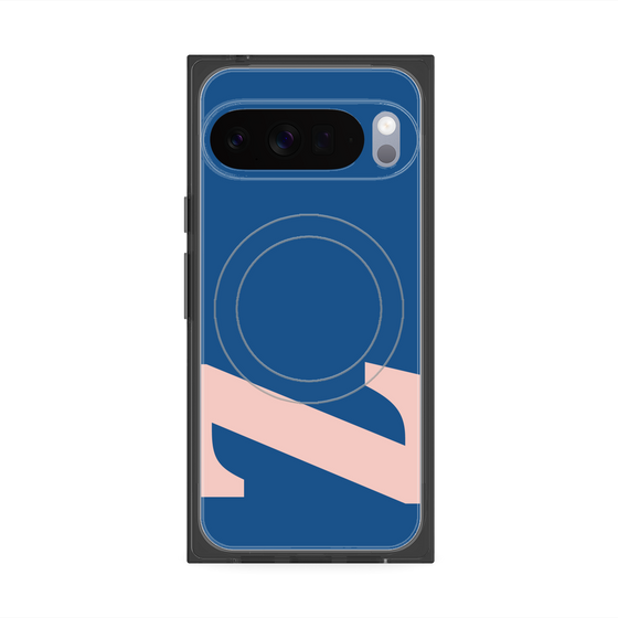 Premium Square Case with Pixelsnap［ Original - initial color - Z navy ］