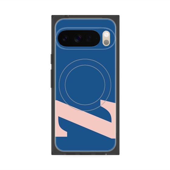 Premium Square Case with Pixelsnap［ Original - initial color - Z navy ］