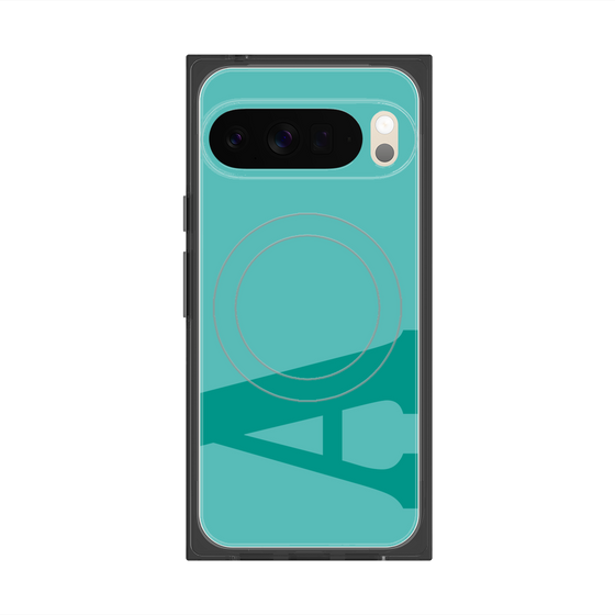 Premium Square Case with Pixelsnap［ Original - initial color - A light green ］