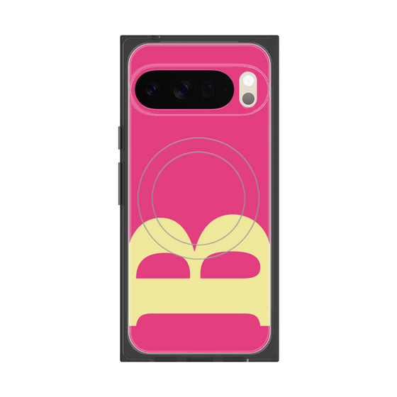 Premium Square Case with Pixelsnap［ Original - initial color - B pink ］