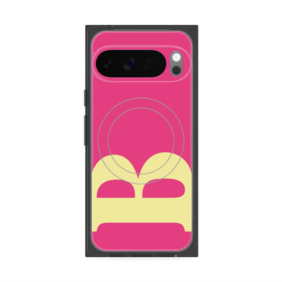 Premium Square Case with Pixelsnap［ Original - initial color - B pink ］
