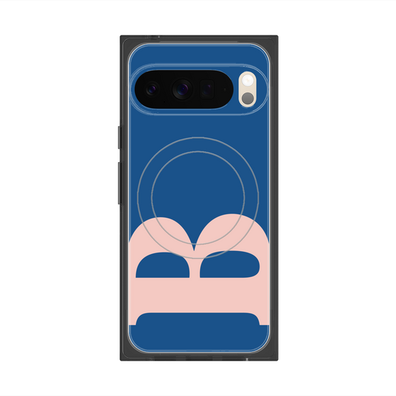 Premium Square Case with Pixelsnap［ Original - initial color - B navy ］