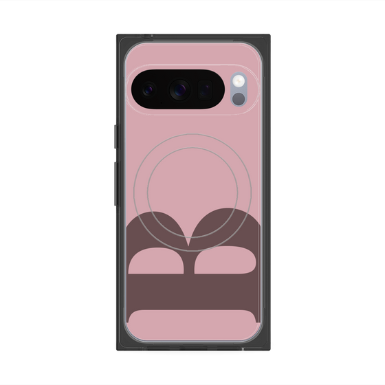 Premium Square Case with Pixelsnap［ Original - initial color - B dusty pink ］