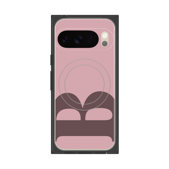 Premium Square Case with Pixelsnap［ Original - initial color - B dusty pink ］