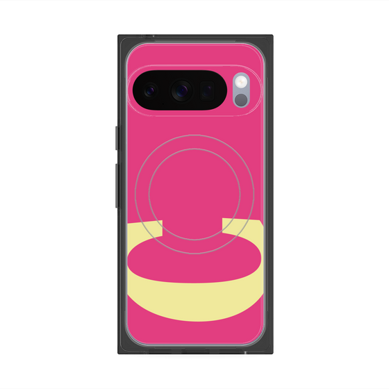 Premium Square Case with Pixelsnap［ Original - initial color - C pink ］