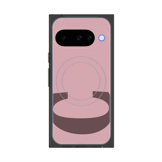 Premium Square Case with Pixelsnap［ Original - initial color - C dusty pink ］