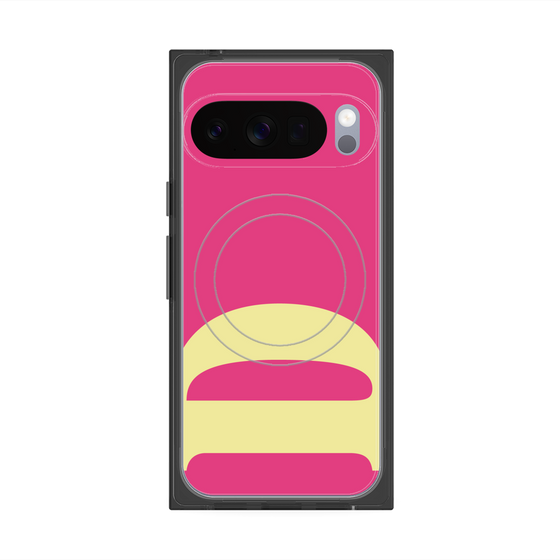 Premium Square Case with Pixelsnap［ Original - initial color - D pink ］