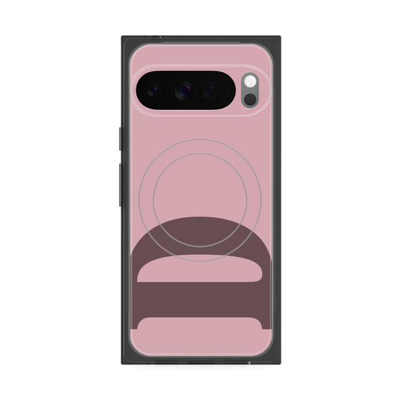Premium Square Case with Pixelsnap［ Original - initial color - D dusty pink ］