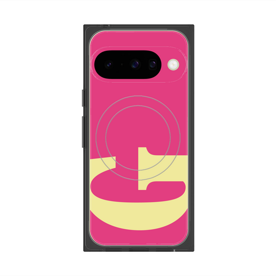 Premium Square Case with Pixelsnap［ Original - initial color - G pink ］