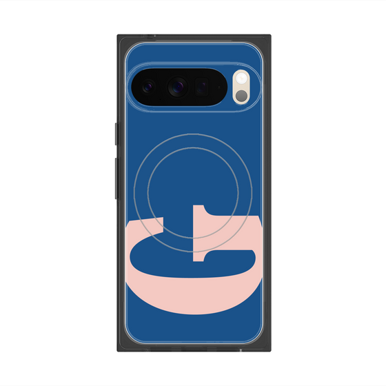 Premium Square Case with Pixelsnap［ Original - initial color - G navy ］