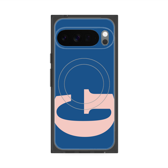 Premium Square Case with Pixelsnap［ Original - initial color - G navy ］