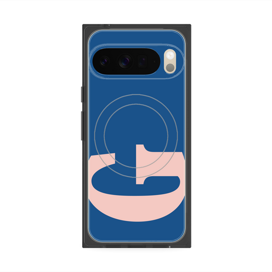 Premium Square Case with Pixelsnap［ Original - initial color - G navy ］