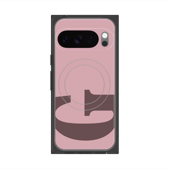 Premium Square Case with Pixelsnap［ Original - initial color - G dusty pink ］